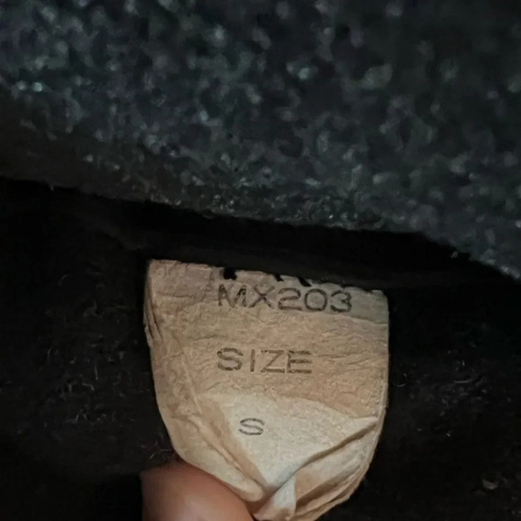 Classic Vintage Gray Button-Up Jacket Professional Work Coat Size SM2 - Picture 2 of 4